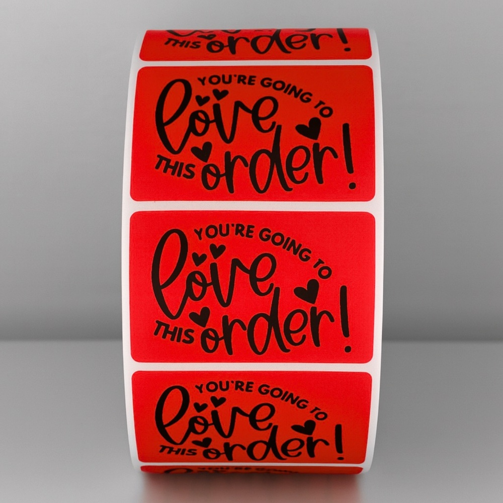 "You're Going To Love This Order!" Stickers | Small Business Packaging THANK YOU - Picture 7 of 11